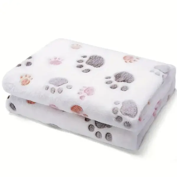 Dog Blanket Paw Print - Image 2