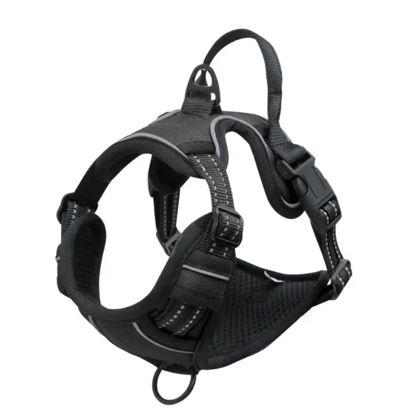 Black Heavy Duty Dog Harness