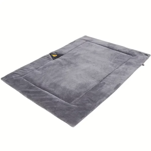 Dog Crate Bedding - Dark Grey Plush