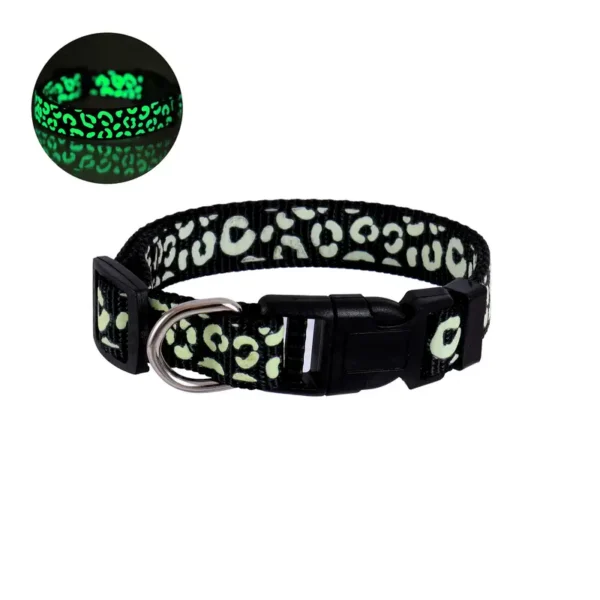 Black Reflective Dog Collar