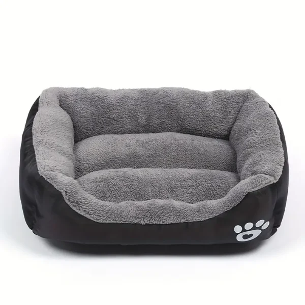 Square Dog Bed - Black