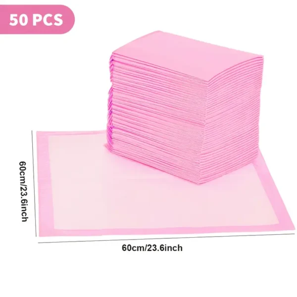 Dog Wee Mats - Pink 50